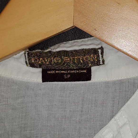 Buffalo David Bitton white long sleeve shirt size s - Picture 2 of 5